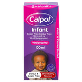 Calpol - Infant (2+ Months) Strawberry Flavour Oral Suspension - 100ml